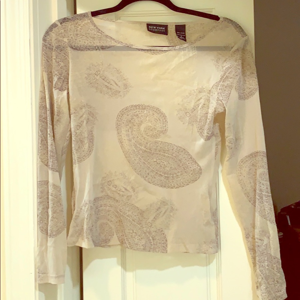 Sheer top